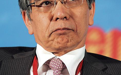 Haruhiko Kuroda, prezes Banku Japonii.