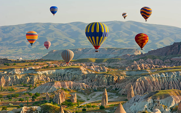 Przelot balonem to jedna z największych atrakcji Kapadocji