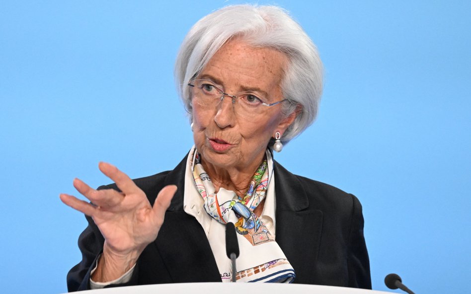 Christine Lagarde, prezes EBC