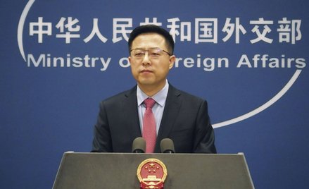 Rzecznik chińskiego MSZ Zhao Lijian
