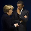 Kanclerz Niemiec Angela Merkel i prezydent USA Barack Obama
