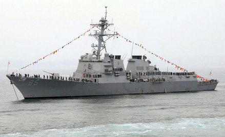 Niszczyciel USA na Morzu Południowochińskim. Chiny: Prowokacja