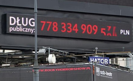 Dług publiczny poniżej progu