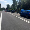 W Zwierzyńcu w świętokrzyskim zderzyły się cztery auta, bo kierowca jednego z nich przepuszczał boci