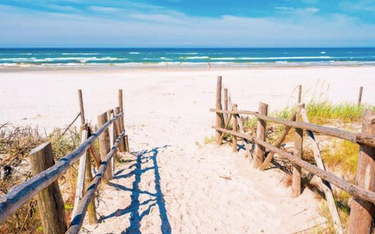 Plaża w Dębkach jest uznawana za najpiękniejszą plażę w Polsce
