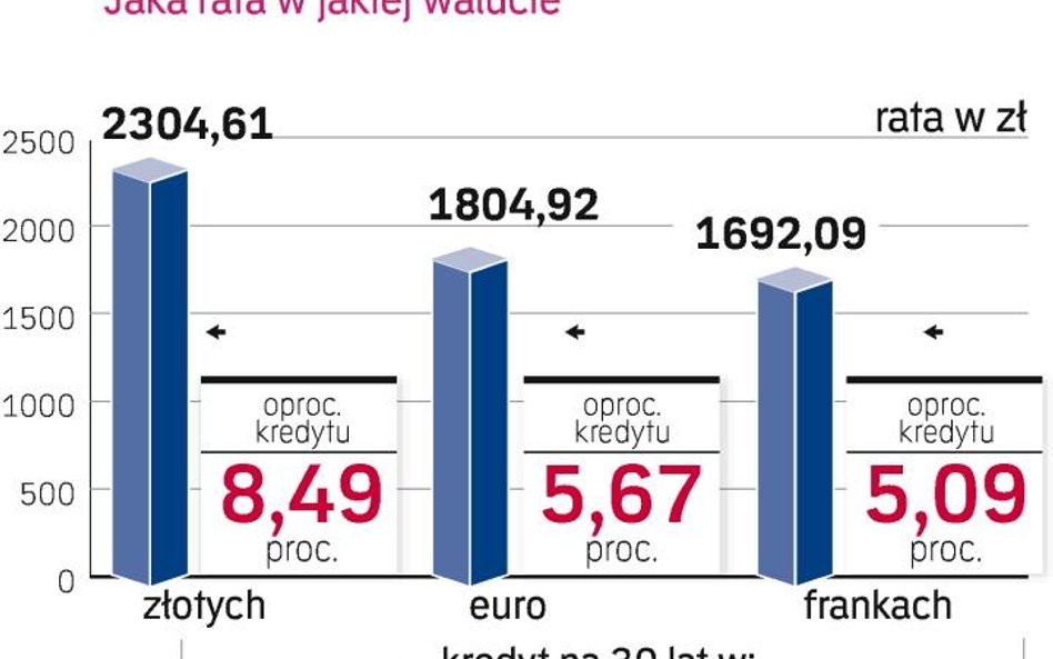 Zanim się zadłużysz czy euro może zastąpić franka