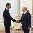 Prezydenci Syrii i Rosjii, Baszar el-Asad i Władimir Putin, podczas spotkania na Kremlu