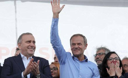 Grzegorz Schetyna i Donald Tusk