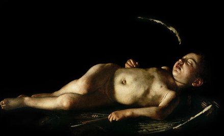 "Śpiący kupidyn" Michelangela Caravaggio wiernie oddaje obraz młodzieńczego zapalenia stawów