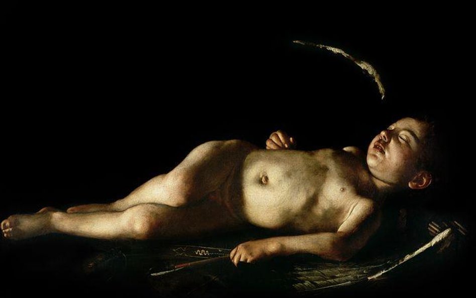 "Śpiący kupidyn" Michelangela Caravaggio wiernie oddaje obraz młodzieńczego zapalenia stawów