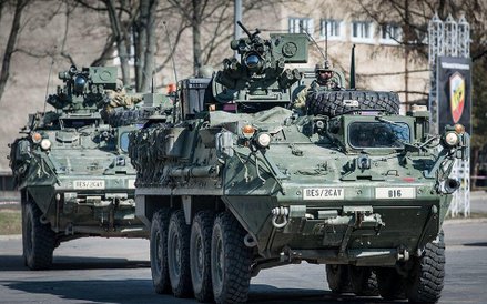 Amerykanie jadą z krajów bałtyckich do Niemiec