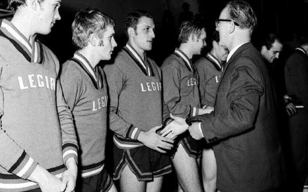 Koszykarska Legia końca lat 60.