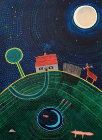 Marek Jakuszewski podarował obraz na aukcję charytatywną Domu Autysty.