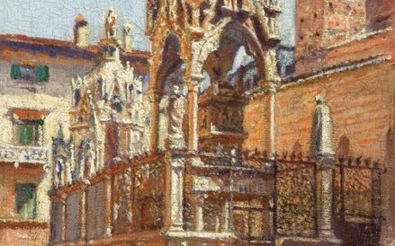 Aleksander Gierymski (1850 – 1901), Gotyckie pomniki w Weronie