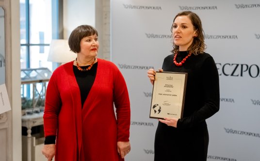 Żona Krzysztofa Skóry, Ewa Skóra oraz jego córka Jagna Skóra