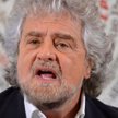Beppe Grillo, szef antysystemowego Ruchu 5 Gwiazd. To najpopularniejsze obecnie ugrupowanie jest zap