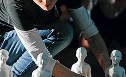 Barbara Wysocka, reżyserka i aktorka w „Medeamaterial”