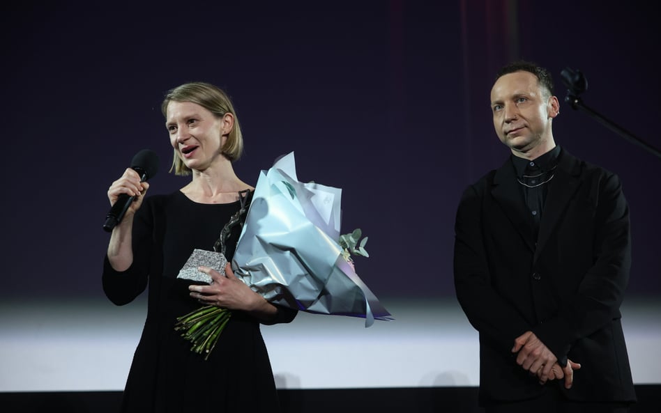 Laureatka Nagrody Pod Prąd, australijska aktorka Mia Wasikowska na gali otwarcia 18. edycji Masterca