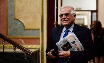 72-letni Josep Borrell 1 listopada zastąpi Federicę Mogherini w roli wysokiego przedstawiciela Unii 