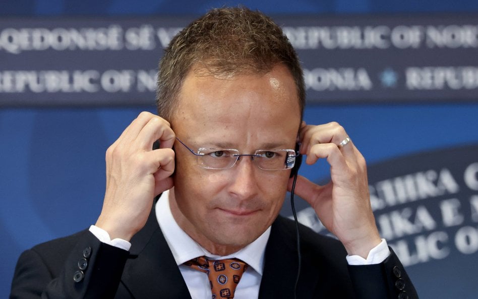 Szef MSZ Węgier Peter Szijjarto