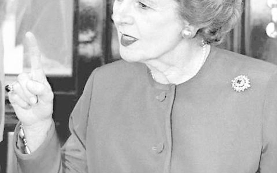 Dla Margaret Thatcher od rozwoju gospodarczego i politycznego zwycięstwa ważniejsza była moralna odn
