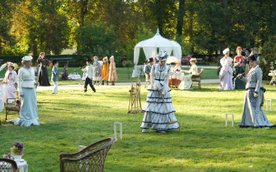 Ostatnie ujęcia realizowane w stolicy powstały w Łazienkach Królewskich