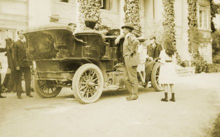 Mała wieś w 1906 roku