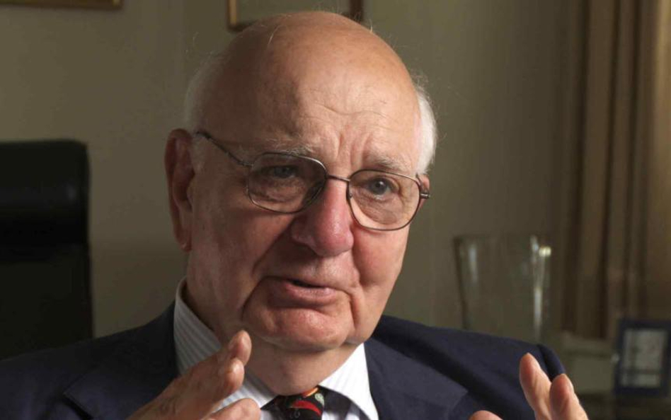 Paul Volcker, były szef Fed, inicjator ustawowego ograniczenia działalności amerykańskich banków