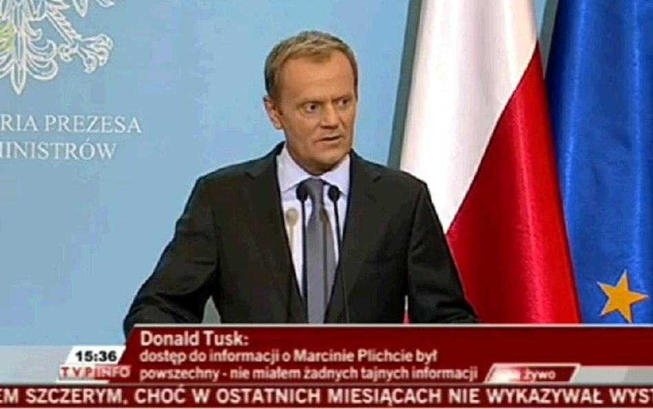 Wiele mediów podało: „Tusk nie miał tajnych informacji” (np. pasek TVP Info). KPRM nie prostowała