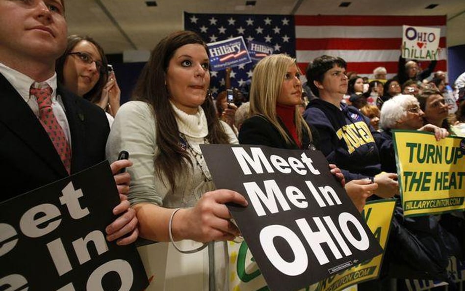 Czy Hillary Clinton w Ohio i Teksasie przełamie swą złą passę?