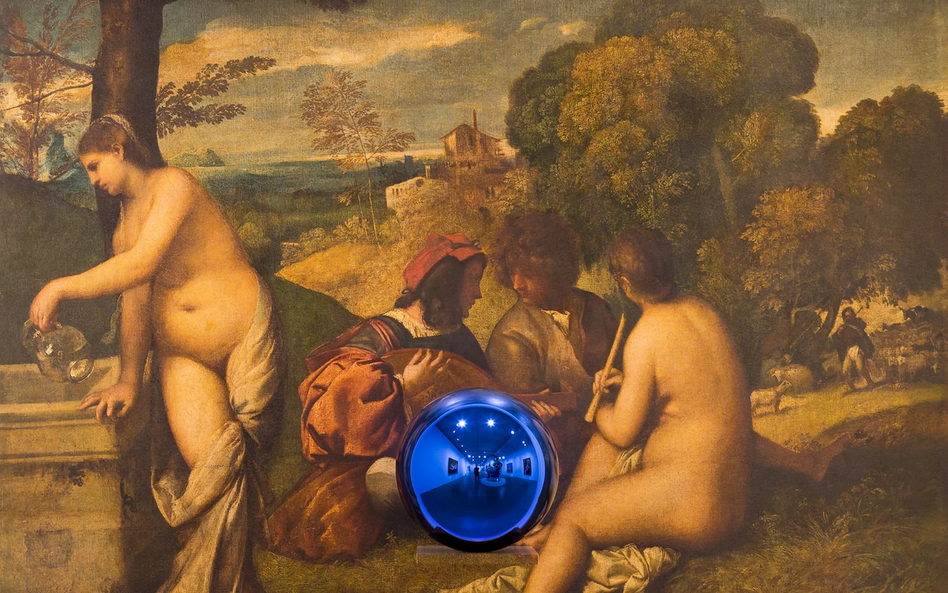 Jeff Koons, praca z cyklu „Gazing Ball”