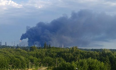 Ukraińskie wojsko za pomocą dronów zaatakowało kompleks Gazprom Nieftiechim Saławat w Baszkirii
