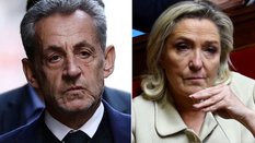 Nicolas Sarkozy i Marine Le Pen