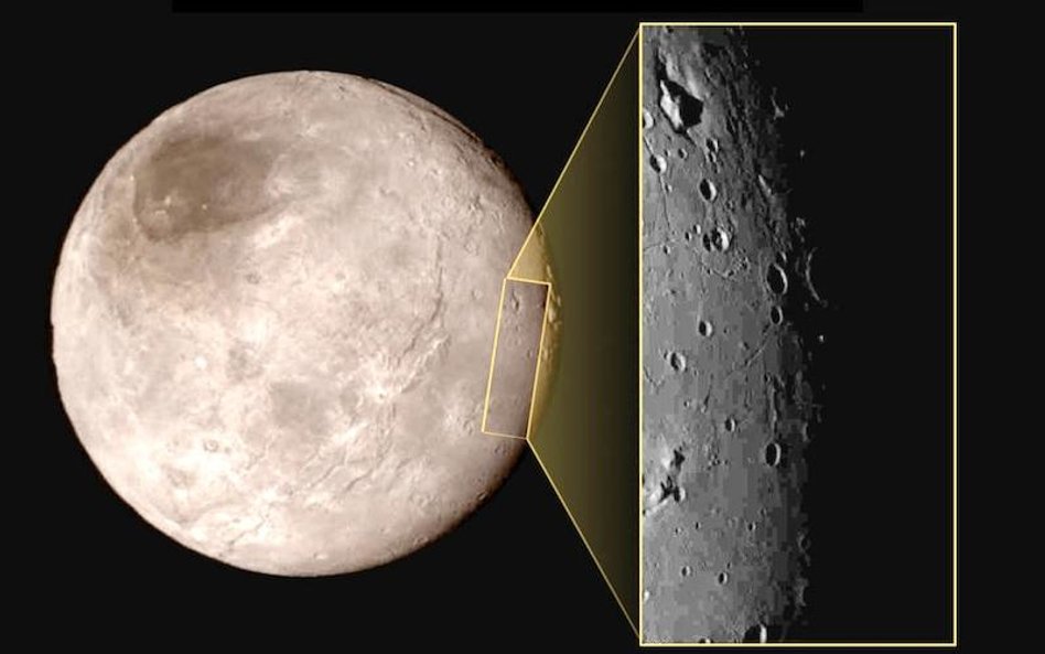 Najnowsze zdjęcia Charona wprawiły astronomów w osłupienie