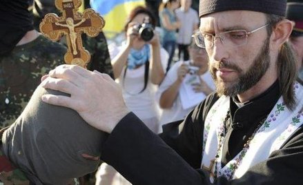 Duchowni ukraińskiej Cerkwi wspieraja separatystów