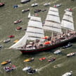 Parada statków w Amsterdamie
