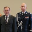 Szef MSWiA Mariusz Kamiński oraz komendant główny policji gen. insp. Jarosław Szymczyk