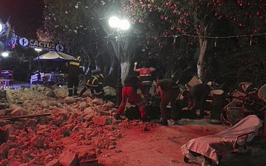 Trzęsienie ziemi na Kos, zginęło dwóch turystów