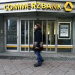 Commerzbank drożeje po trzęsieniu ziemi