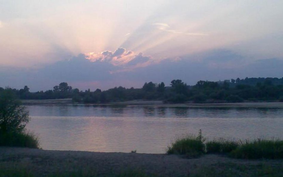 Wisła w Mięćmierzu