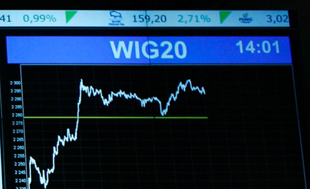 Niewielki wzrost WIG20