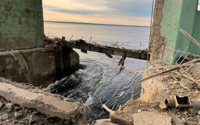 Atak rakietowy na obiekty hydrotechniczne w Krzywym Rogu. Zełenski: Rosjanie chcą wywołać powódź