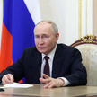 Prezydent Rosji Władimir Putin podczas ekonomicznej wideokonferencji na Kremlu