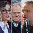 Magdalena Biejat, Donald Tusk, Karol Nawrocki, Grzegorz Braun