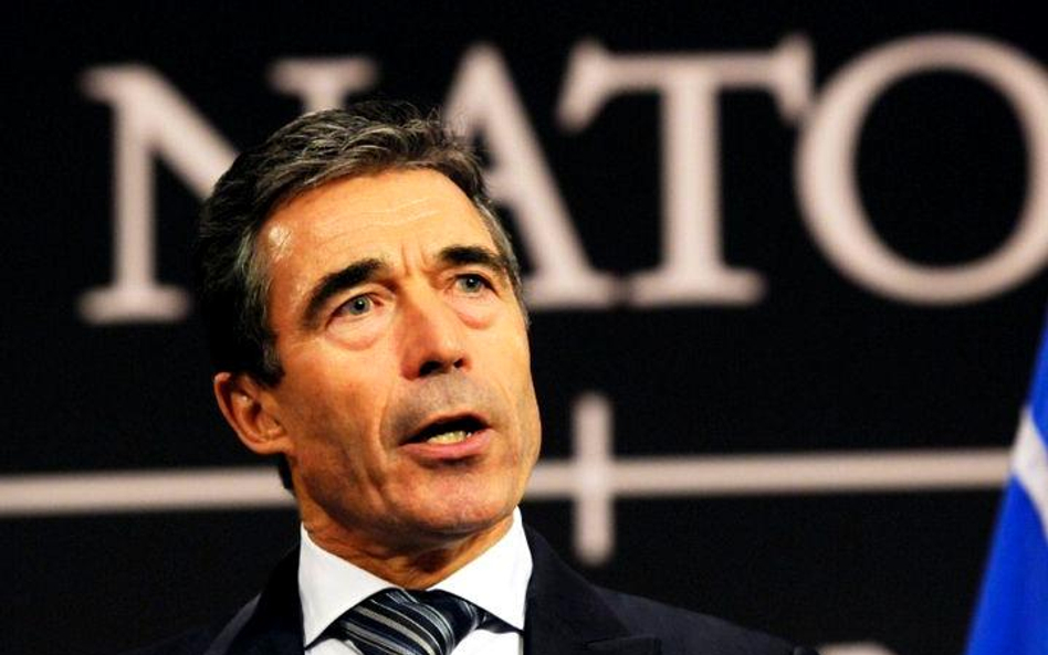 Sekretarz Generalny NATO Anders Fogh Rasmussen