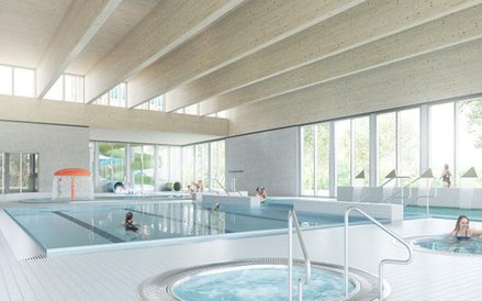 Dla najmłodszych przewidziano strefę z brodzikiem