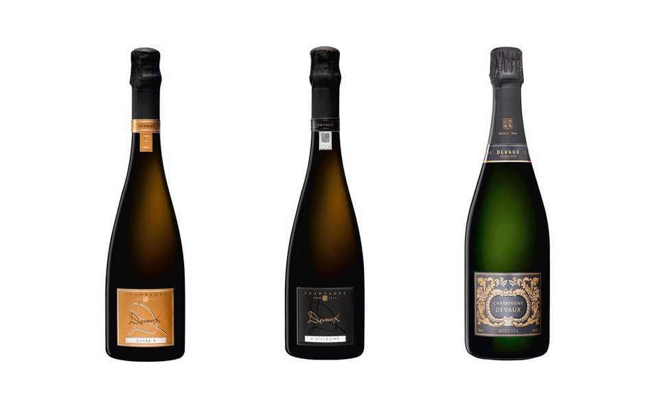 Champagne Devaux Augusta 225 zł Champagne Devaux Cuvée D5 Ans d'Age 334 zł Champagne Devaux Cuvée D5