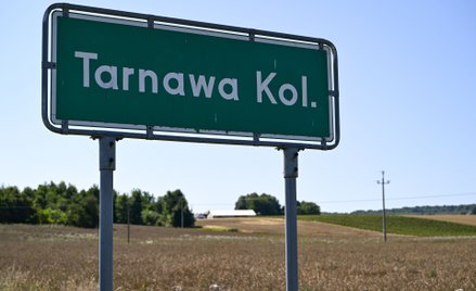 Rosyjska rakieta spadła na polu w pobliżu miejscowości Tarnawa-Kolonia