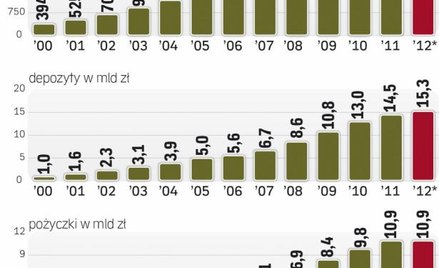 Klientów SKOK ciągle przybywa