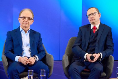 Waldemar Markiewicz, prezes zarządu Izba Domów Maklerskich i Mirosław Kachniewski, prezes zarządu St